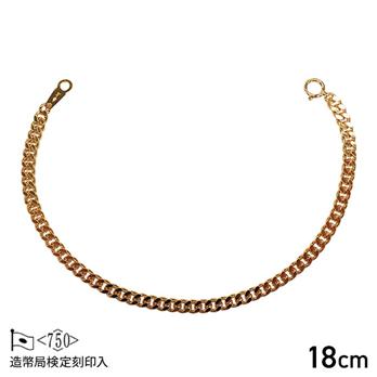 18K2面 喜平ブレスレット 10g 18cm