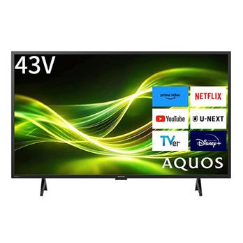 SHARP 43V型 GoogleTV搭載 液晶テレビ AQUOS