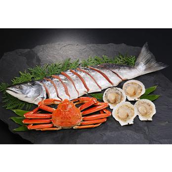 北海の味の醍醐味(秋鮭・ホタテ・蟹)