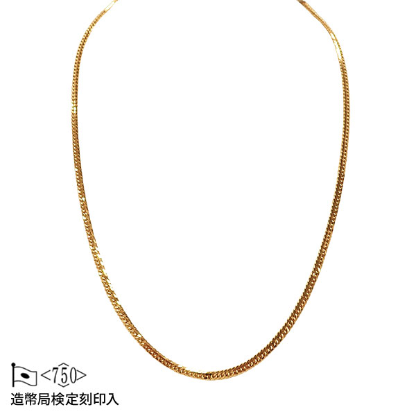 18K6面W 喜平ネックレス 20g 40cm 50cm 60cm